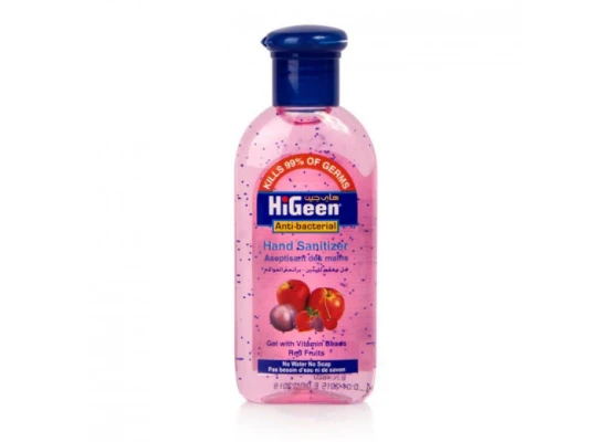 HiGeen Red Fruit Anti Bacterial Hand Sanitizer 110 ml